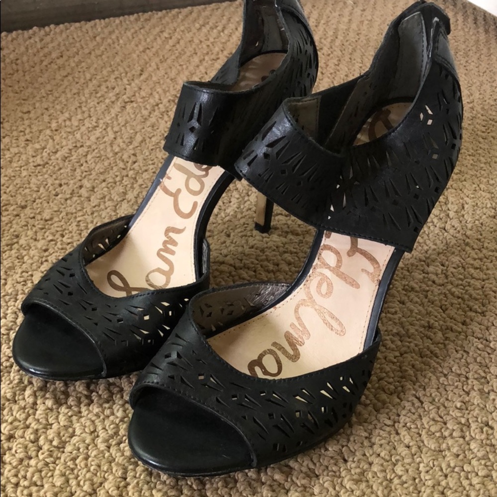 Sam Edelman Black Heels